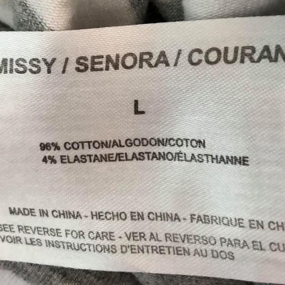 Flutter and Kick large maternity tank top striped - Picture 3 of 5